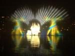 Sony Xperia ilumina París colorido espectáculo agua
