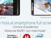 Motorola desafía rapidez invita ganar espectacular RAZR™