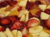 Receta Macedonia frutas