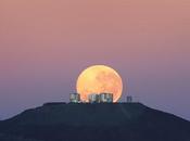 Ilusión lunar vista desde Chile