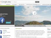 Facebook Home está disponible tienda Google Play