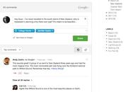 Google anuncia incorporación sistema comentarios Google+ para Blogger