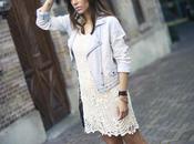 White crochet dress