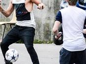 Niall Horan Louis Tomlinson: fútbol