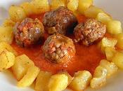 Albóndigas especiadas salsa tomate