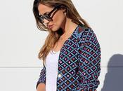 mirrored bomber jacket