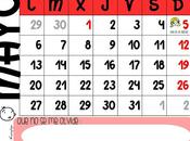 Calendario Mayo 2013: ¡VIVA AMOR!