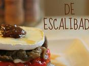 RECETA: timbal escalibada- RECIPE: roasted pepper eggplant drum