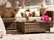 Rattan para muebles terraza