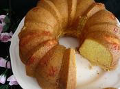 Bundt Naranja Sirope fresa