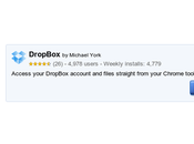[Extensión] DropBox Chromium