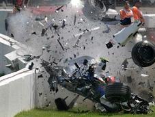 Mark Webber sufre aparatoso accidente Valencia