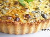 Quiche habas menta