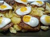 Receta Patatas Beicon Huevos Codorniz