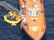 Restacados siete inmigrantes bordo embarcación aguas Estrecho