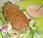 Pastel ternera pollo pistachos salsa queso brandy