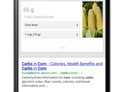 Google Search ahora ofrecerá información nutricional 1.000 alimentos