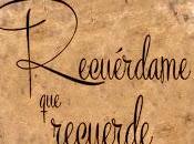 Blog Recuérdame recuerde