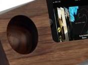 Walnut Pivot amplificador para iPhone