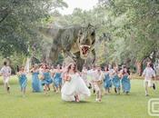 Best Wedding Party Photo Time (Has Dino)