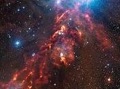 nubes cósmicas constelación Orión