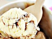 Helado rizado chocolate