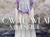 wear midi skirt