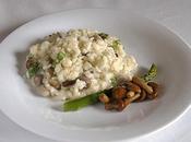 Risotto setas espárragos