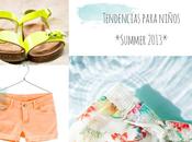 Tendencias moda niños para verano 2013