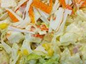 Receta ensalada palitos cangrejo