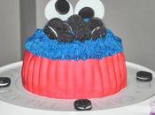 Tarta fondant: cupcake triki monstruo galletas