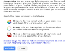 Google Mine: servicio para compartir intercambiar objetos