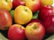manzana saludable tentación