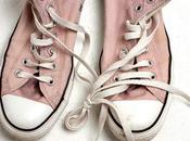 Foto día: Zapatillas Converse rosa palo