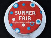 tarta círculos para Summer Fair