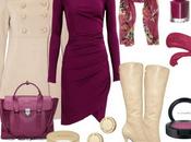 Outfit otoño para noche, elegante botas color perla