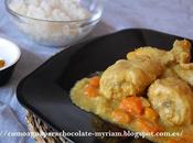 Pollo curry leche coco