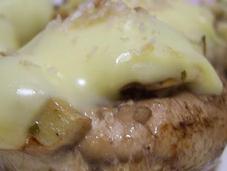 Champiñones queso