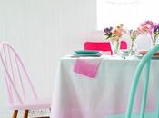 Comedores tonalidades pastel