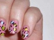 Nail Pink Leopard Nails