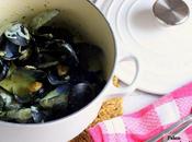 Receta express mejillones crema