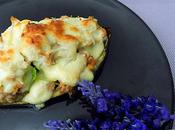 Berenjenas rellenas pollo verduritas