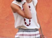 falda rayas.
