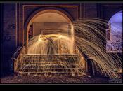 Entrada iluminada