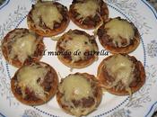 Canastillas carne queso