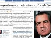 presidente Nixon pensó utilizar bomba atómica contra Corea Norte