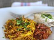Fideos pisto