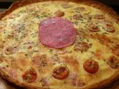 Quiche Tomates Cherry Salami