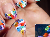 Tutorial manicura bandada peces.