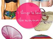 cosas para adorar este verano/5 things love this summer